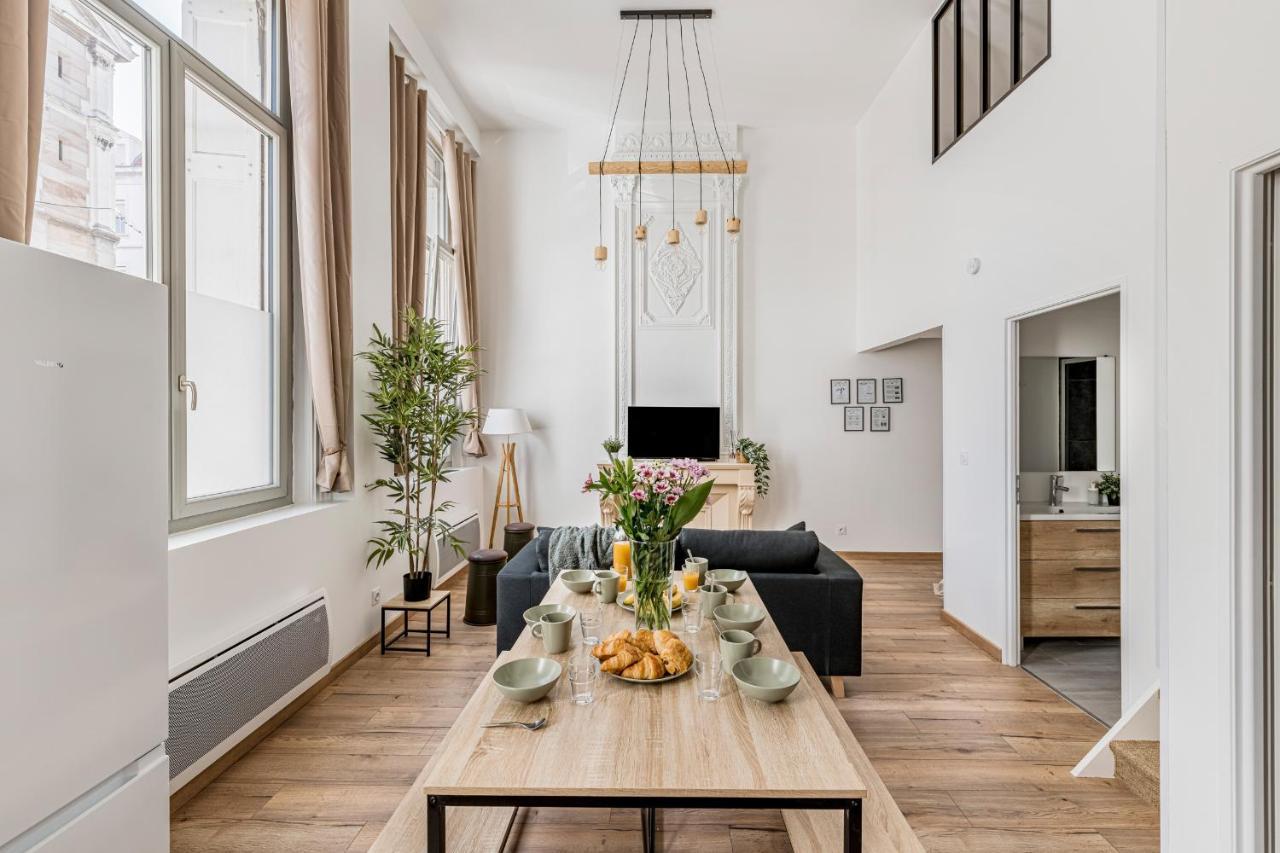 Charmant & Spacieux Appartement En Coeur De Ville Сент-Этьен Экстерьер фото